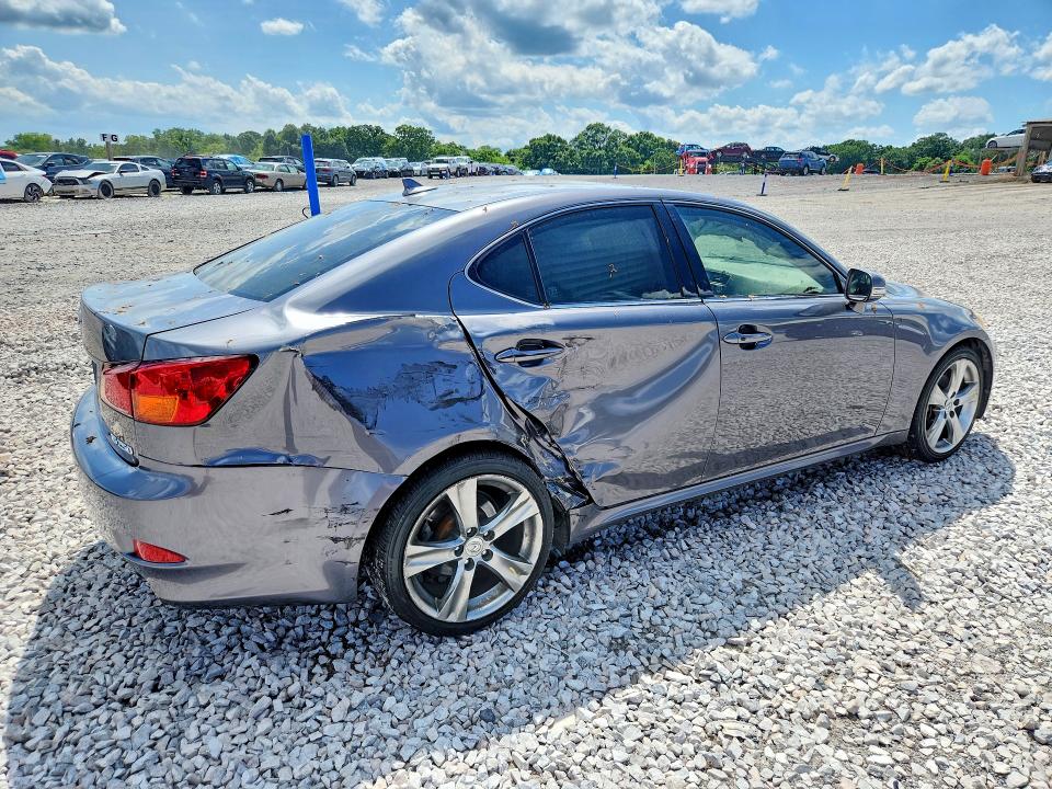 2012 Lexus Is VIN JTHBF5C23C5159554 COPART salvage auction — SIDE, Tn - Salvage Certificate, sold $425 on 2026-07-02 (photo 3)