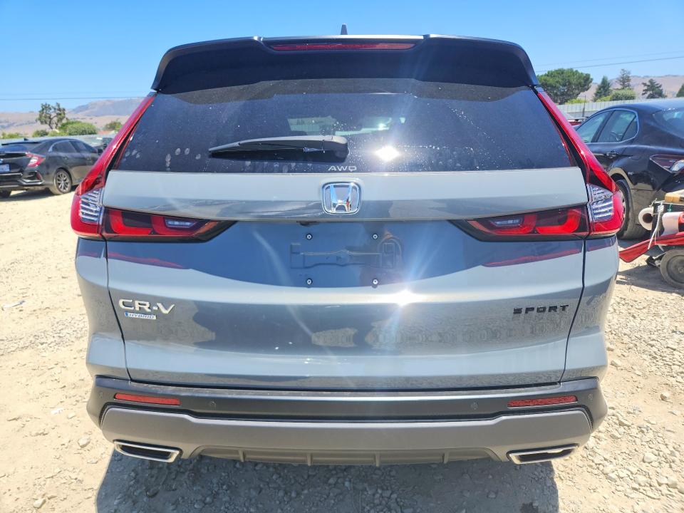 2025 Honda Cr-v VIN 7FARS6H85SE070973 COPART salvage auction — FRONT END, Ca - Salvage Certificate, sold $11,100 on 2026-07-28 (photo 6)
