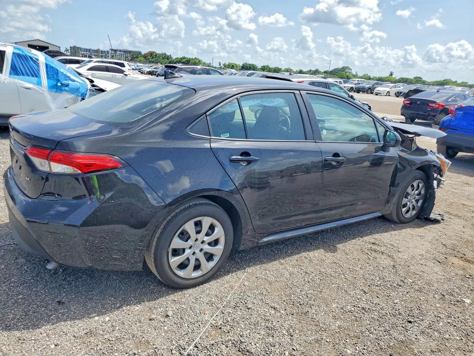 2025 Toyota Corolla VIN 5YFB4MDE5SP241605 COPART salvage auction — FRONT END, FL - CERTIFICATE OF DESTRUCTION, sold $3,700 on 2026-07-13 (photo 3)