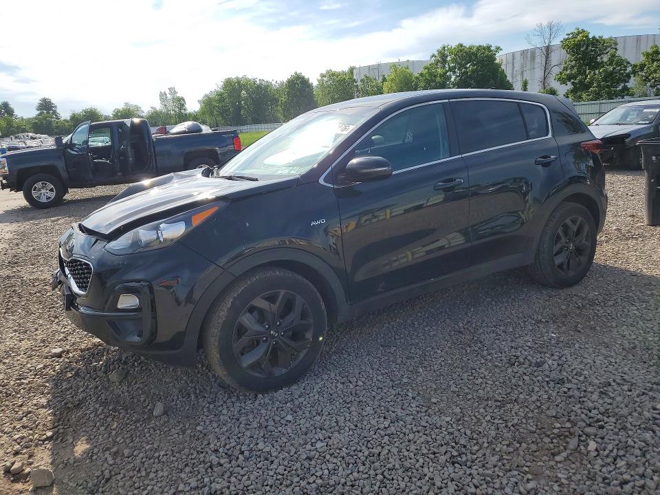 2022 Kia Sportage VIN KNDPMCAC1N7951075 COPART salvage auction — FRONT END, Salvage Title, sold $4,000 on 2026-07-13 (photo 1)