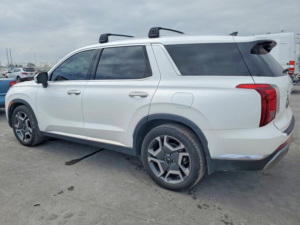 2024 Hyundai Palisade VIN KM8R54GE7RU696861 COPART salvage auction — HAIL, Ok - Cert Of Title-Salvage, sold $15,300 on 2026-07-22 (photo 2)