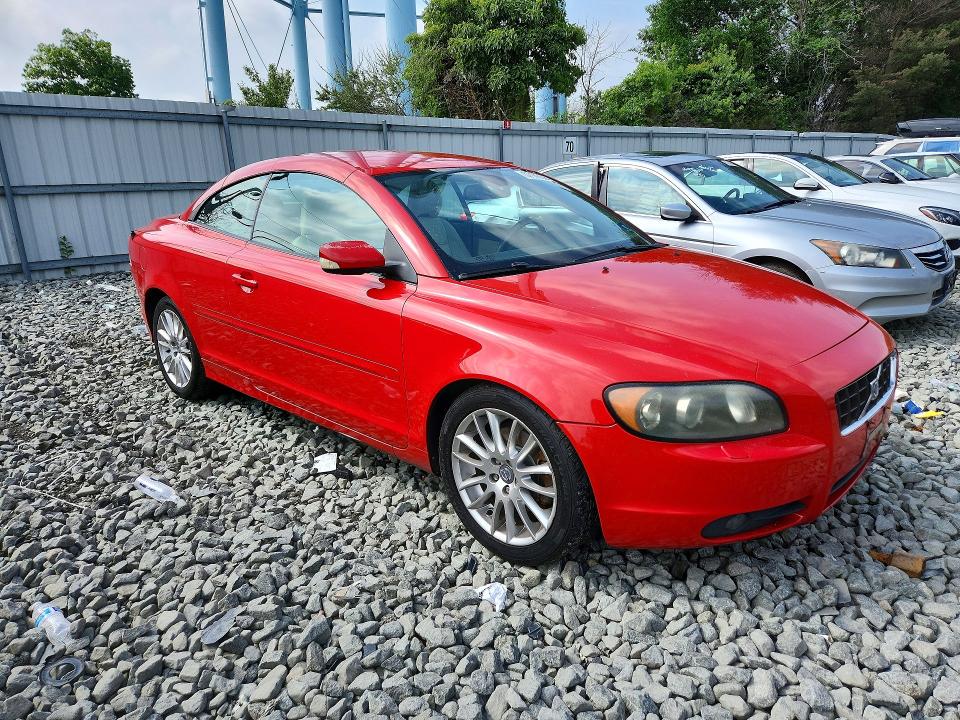 2007 Volvo C70 VIN YV1MC68217J011072 COPART salvage auction — REAR END, Nj - Cert Of Title-Salvage, sold $375 on 2026-07-29 (photo 4)