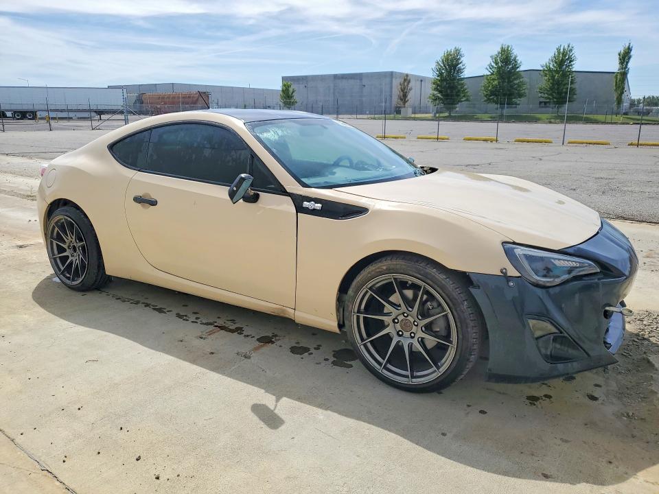 2013 Subaru Brz VIN JF1ZCAC15D1610460 COPART salvage auction — FRONT END, WA - VEHICLE CERT OF OWNERSHIP-TITL, sold $50 on 2026-07-16 (photo 4)