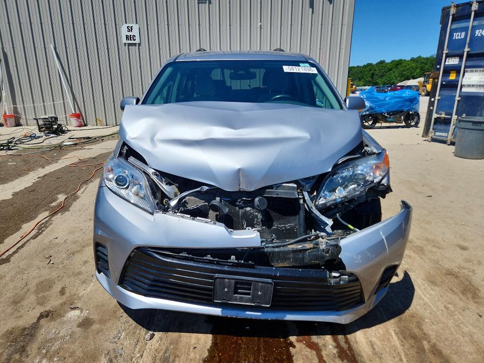 2018 Toyota VIN 5TDKZ3DC3JS914116 COPART salvage auction — FRONT END, Wi - Junked Vehicle Bill Of Sale, sold $4,800 on 2026-07-06 (photo 5)