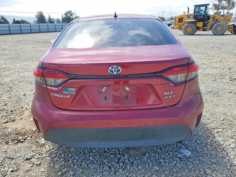 2025 Toyota VIN JTDBCMFEXS3070309 COPART salvage auction — SIDE, Ca - Salvage Certificate, sold $8,100 on 2026-07-21 (photo 6)