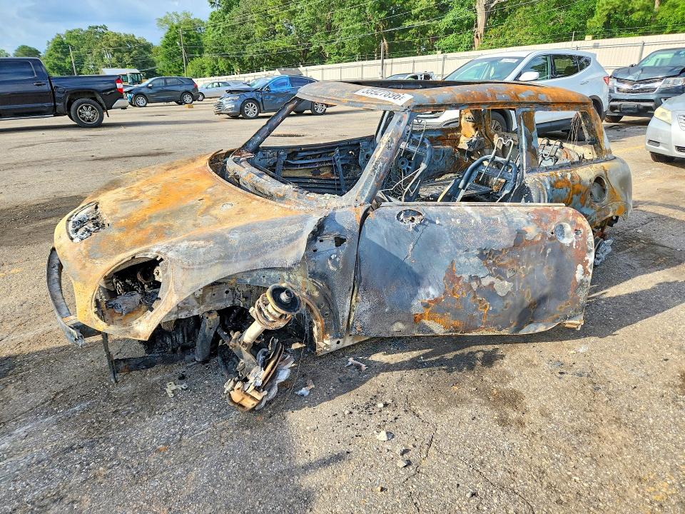 2012 Mini Cooper VIN WMWSV3C59CTY16627 COPART salvage auction — BURN, AL - CERT OF TITLE-PARTS ONLY SALVG, sold $225 on 2026-07-20 (photo 1)