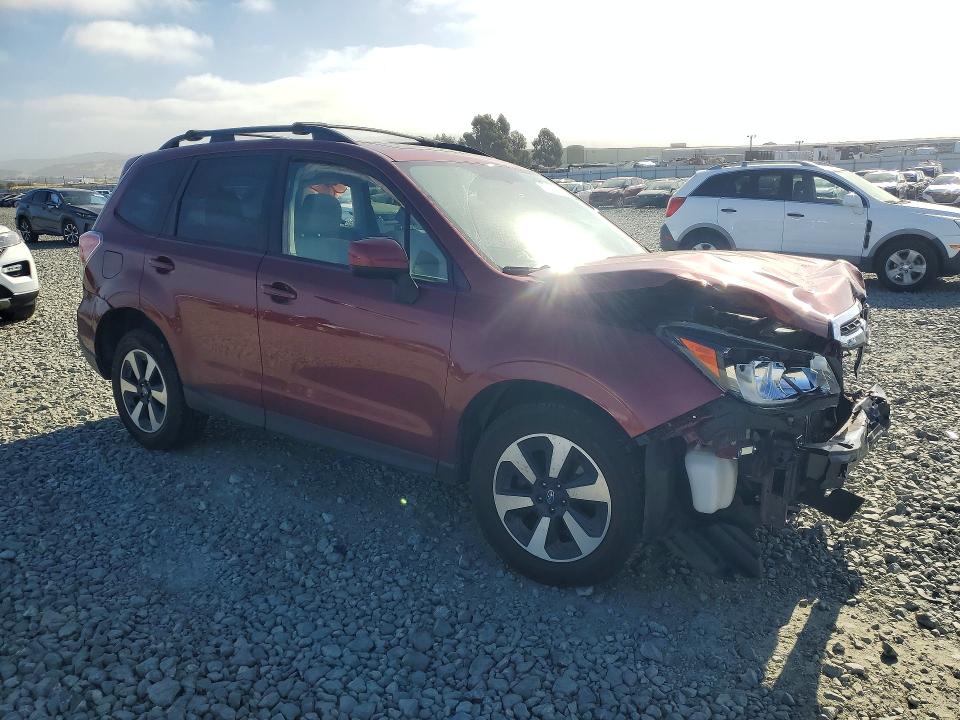 2017 Subaru Forester VIN JF2SJAEC8HH585763 COPART salvage auction — SIDE, Ca - Salvage Certificate, sold $1,350 on 2026-07-09 (photo 4)