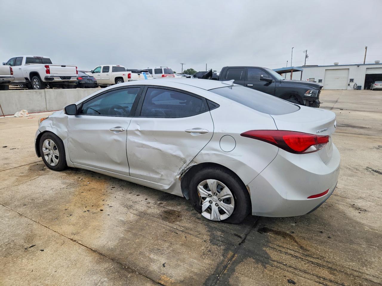 2016 Hyundai Elantra VIN 5NPDH4AE3GH750646 COPART salvage auction — Side, AZ - CERT OF TITLE - SALVAGE, sold $1,800 on 2026-07-09 (photo 2)