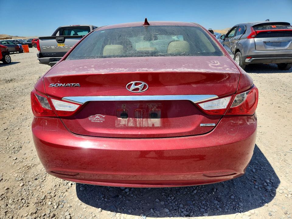 2011 Hyundai Sonata VIN 5NPEC4AC5BH240809 COPART salvage auction — FRONT END, Ut - Certificate Of Title, sold $425 on 2026-07-10 (photo 6)