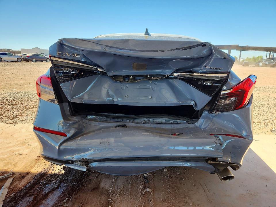 2024 Honda Civic VIN 2HGFE2F58RH525344 COPART salvage auction — REAR END, AZ - CERT OF TITLE - SALVAGE, sold $7,500 on 2026-07-02 (photo 6)