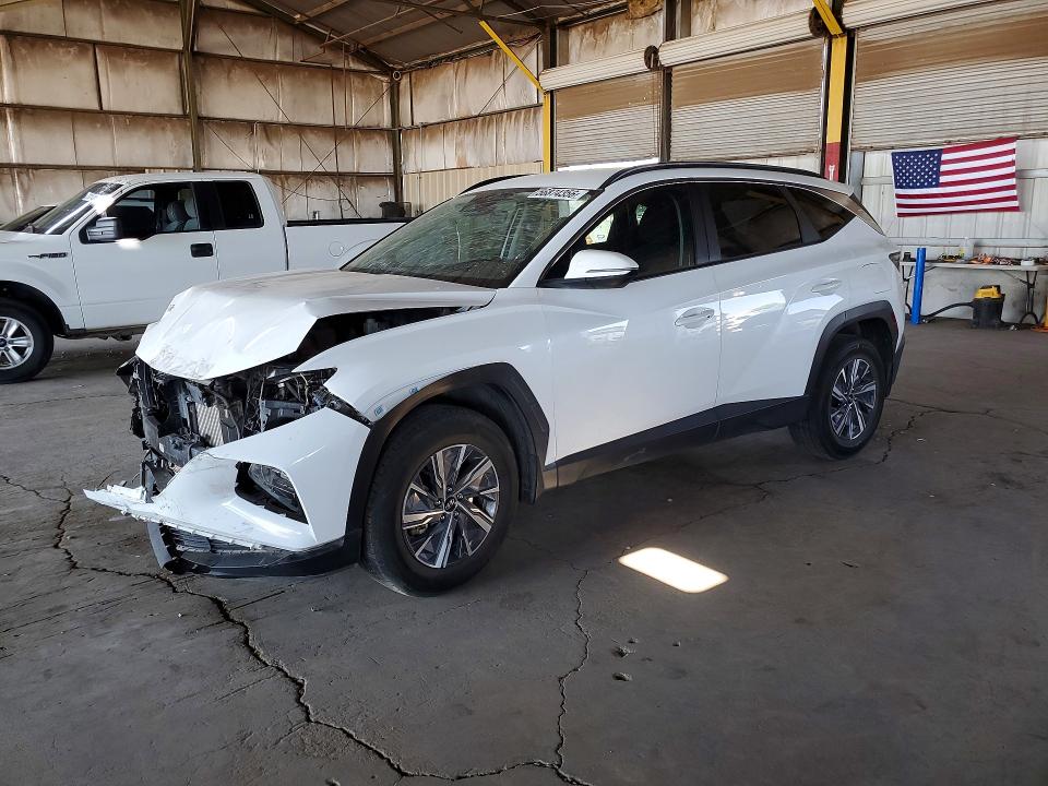 2022 Hyundai Tucson VIN KM8JBCA13NU057411 COPART salvage auction — FRONT END, Salvage Title, sold $175 on 2026-07-22 (photo 1)