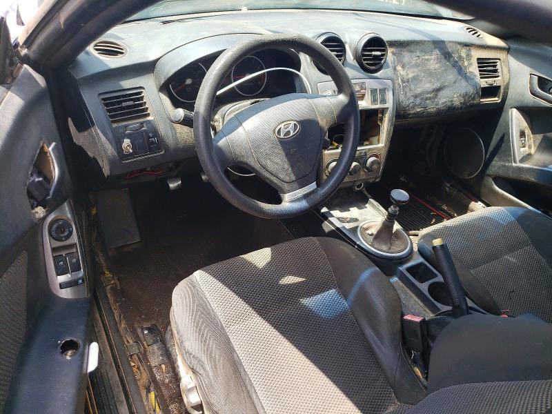 2004 Hyundai Tiburon VIN KMHHM65D94U122808 COPART salvage auction — FRONT END, Va - Certificate Of Title, sold $100 on 2026-07-17 (photo 8)