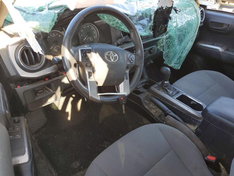 2019 Toyota Tacoma VIN 5TFRX5GN6KX160864 COPART salvage auction — ROLLOVER, CA - SALVAGE CERTIFICATE, sold $3,250 on 2026-07-30 (photo 8)