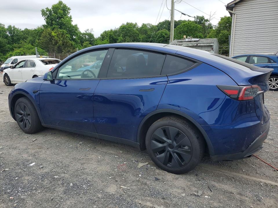 2025 Tesla Model y VIN 7SAYGDEE9SA349981 COPART salvage auction — REAR END, Pa - Certificate Of Salvage, sold $14,000 on 2026-07-20 (photo 2)