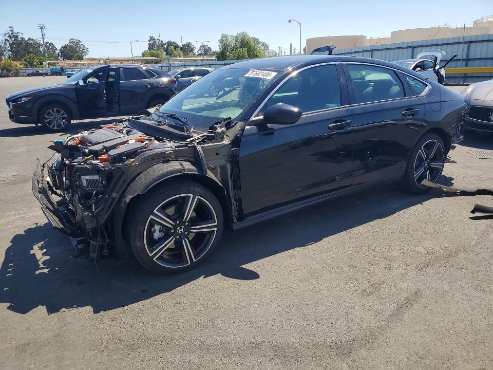 2025 Honda Accord VIN 1HGCY2F5XSA066459 COPART salvage auction — VANDALISM, Ca - Salvage Certificate, sold $11,300 on 2026-07-29 (photo 1)