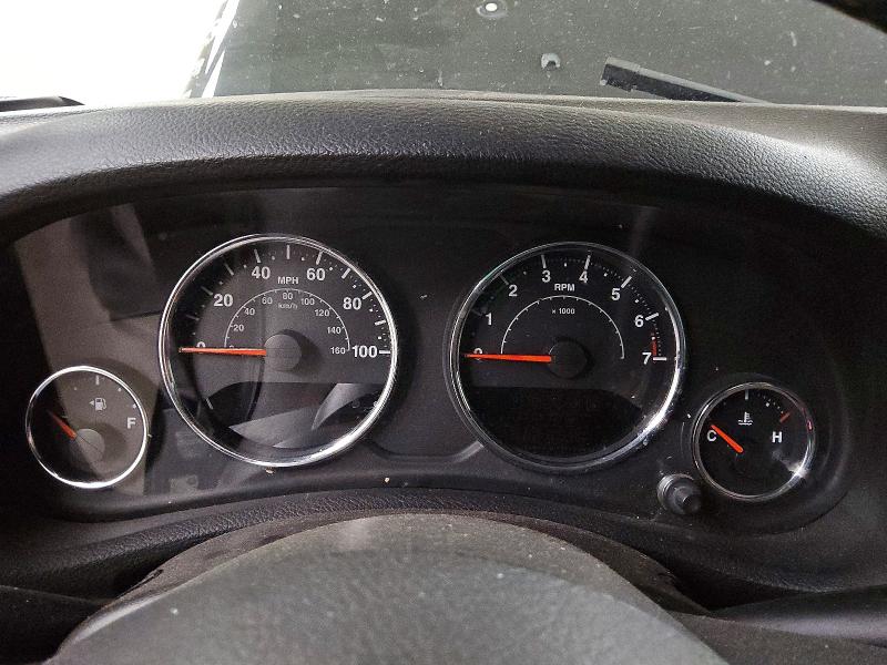 2016 Jeep Wrangler unlimited VIN 1C4BJWDG8GL228594 COPART salvage auction — MINOR DENT/SCRATCHES, Tx - Certificate Of Title, sold $3,550 on 2026-07-02 (photo 9)