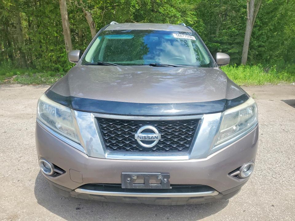 2014 Nissan VIN 5N1AR2MM5EC659454 COPART salvage auction — MINOR DENT/SCRATCHES, On - Permit No Brand - Unfit, sold $175 on 2026-07-03 (photo 5)