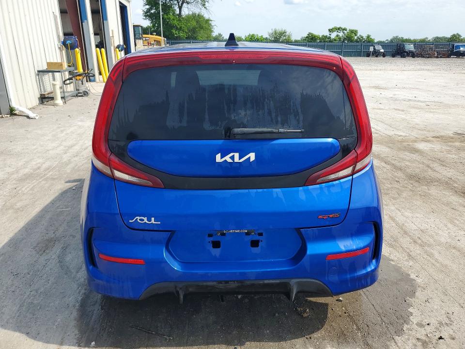 2022 Kia Soul VIN KNDJ63AU7N7803845 COPART salvage auction — FRONT END, Fl - Cert Of Title Slvg Rebuildable, sold $1,650 on 2026-07-20 (photo 6)