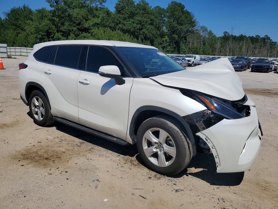 2021 Toyota VIN 5TDCZRAH4MS077520 COPART salvage auction — FRONT END, Sc - Cert Of Title-Salvage, sold $200 on 2026-07-27 (photo 4)