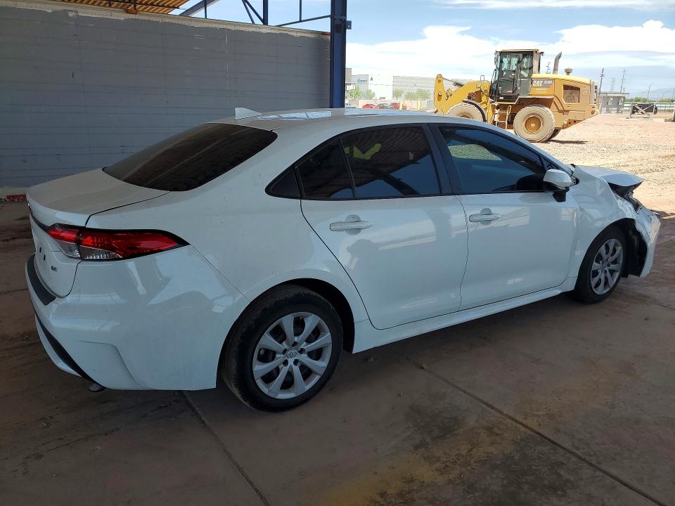 2022 Toyota Corolla VIN JTDEPMAE0N3025750 COPART salvage auction — FRONT END, Az - Cert Of Title - Salvage, sold $3,050 on 2026-07-16 (photo 3)