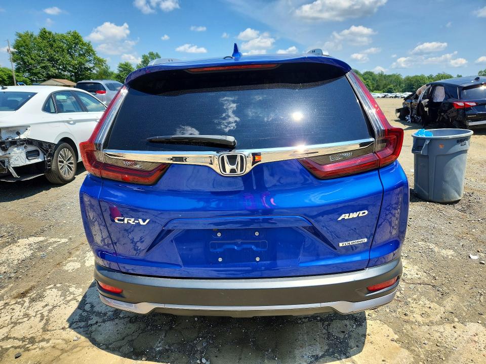 2021 Honda Cr-v VIN 7FARW2H98ME033652 COPART salvage auction — SIDE, Nj - Cert Of Title-Salvage, sold $350 on 2026-07-27 (photo 6)