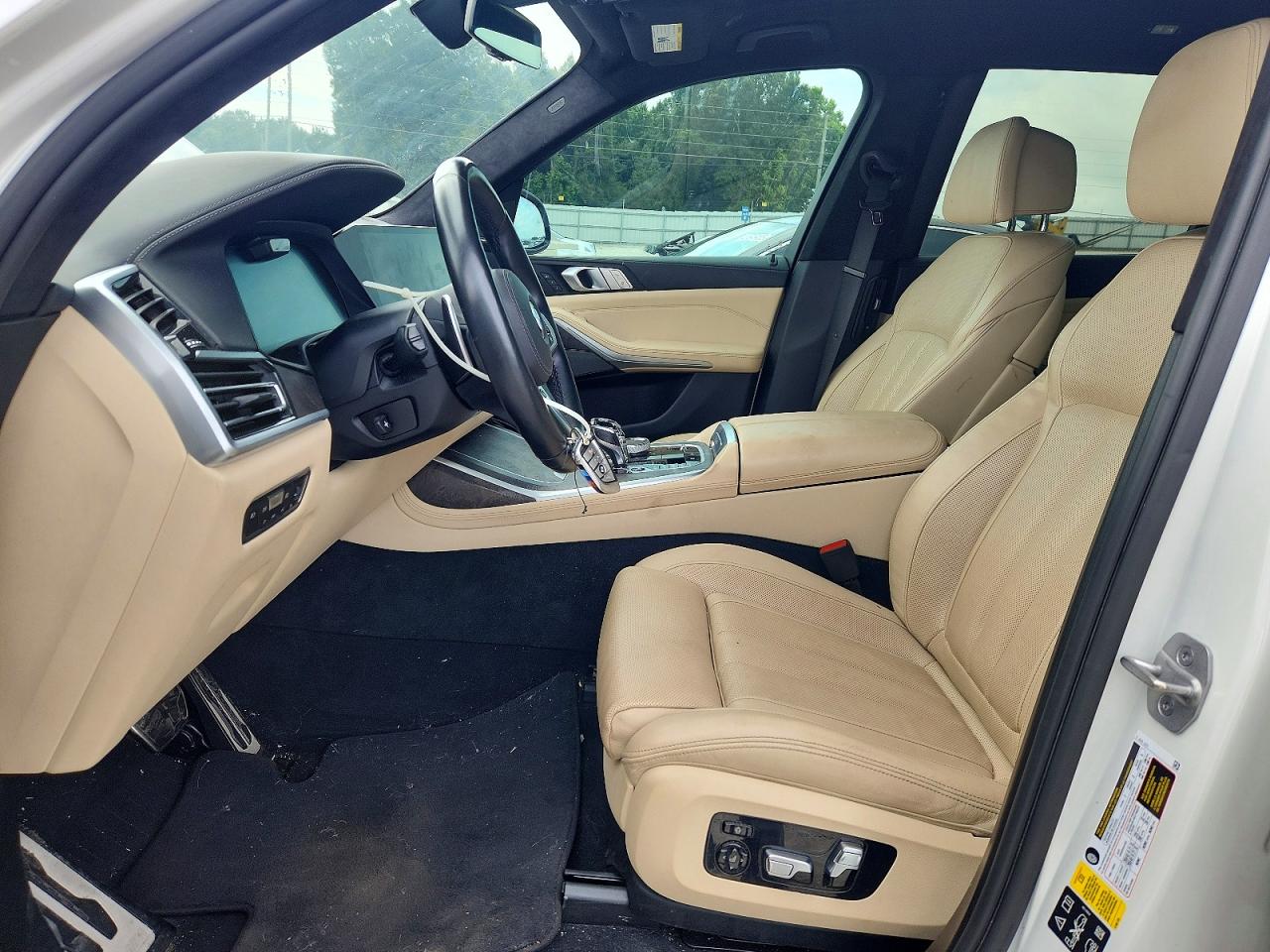 2021 BMW X7 VIN 5UXCW2C03M9E78709 COPART salvage auction — Front End, St - Salvage Title, sold $26,500 on 2026-07-08 (photo 7)