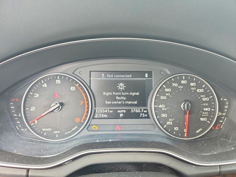2018 Audi VIN WA1ANAFY6J2156942 COPART salvage auction — FRONT END, NY - MV-907A SALVAGE CERTIFICATE, sold $5,100 on 2026-07-27 (photo 9)