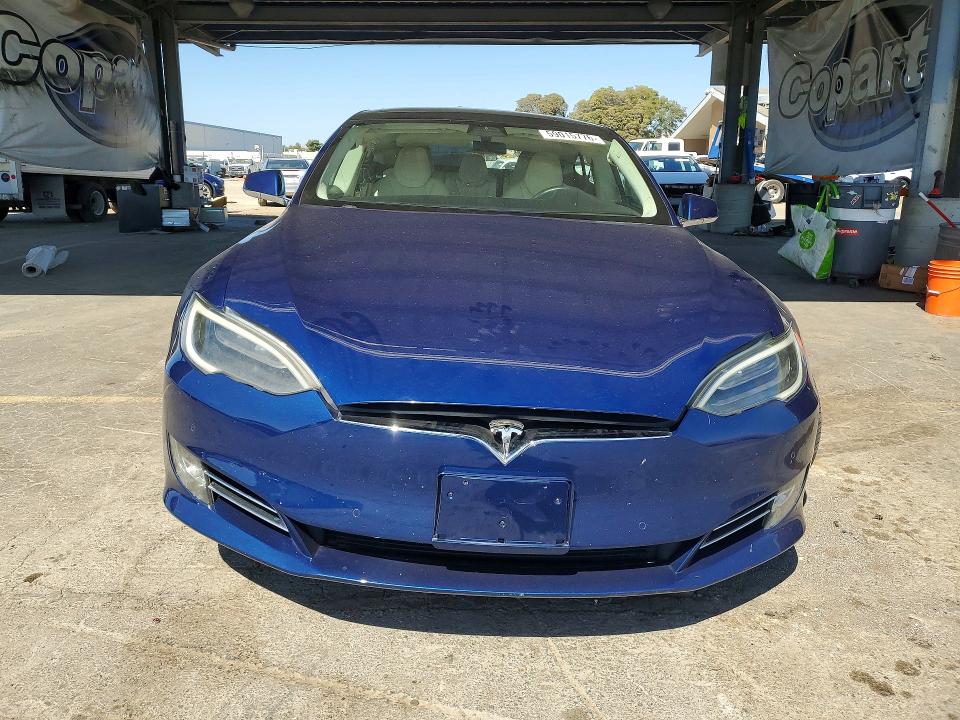 2017 Tesla VIN 5YJSA1E10HF232902 COPART salvage auction — SIDE, Ca - Salvage Certificate, sold $3,750 on 2026-07-14 (photo 5)
