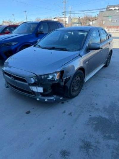 2013 Mitsubishi Lancer VIN JA32U2FU5DU600349 COPART salvage auction — FRONT END, Ab - Oop - Salvage, sold $150 on 2026-07-09 (photo 1)