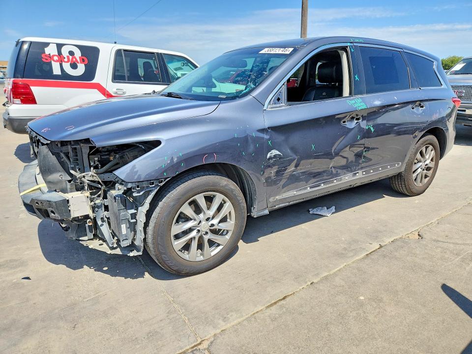 2013 Infiniti Jx VIN 5N1AL0MM2DC310580 — COPART salvage auction photo