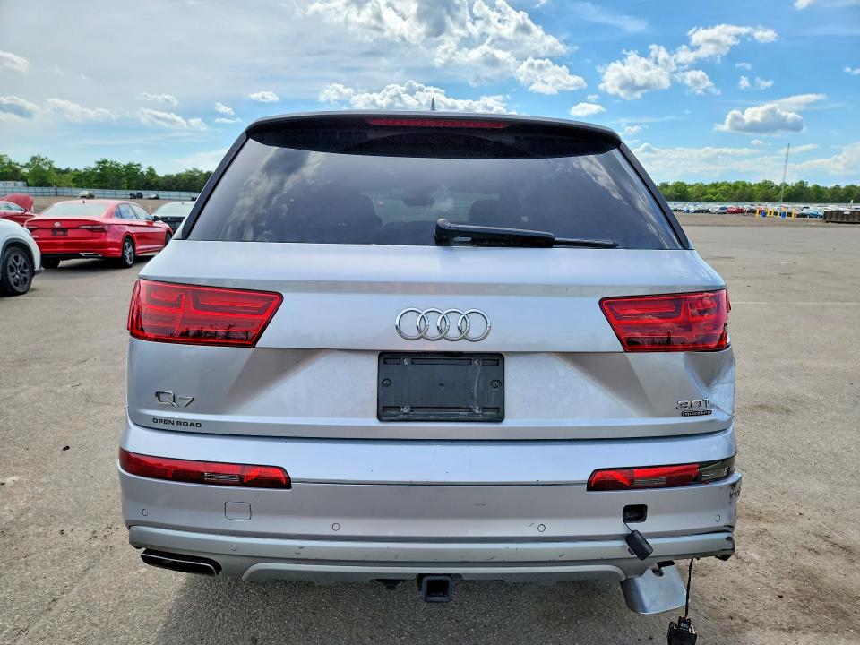 2018 Audi Q7 VIN WA1VAAF70JD002722 COPART salvage auction — REAR END, Ny - Mv-907A Salvage Certificate, sold $6,600 on 2026-07-06 (photo 6)