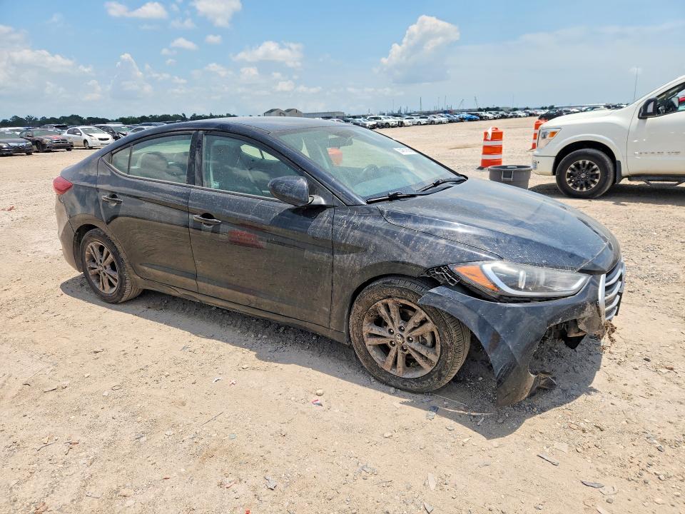 2018 Hyundai Elantra VIN 5NPD84LF9JH393969 COPART salvage auction — FRONT END, TX - SALVAGE VEHICLE TITLE, sold $1,600 on 2026-07-02 (photo 4)