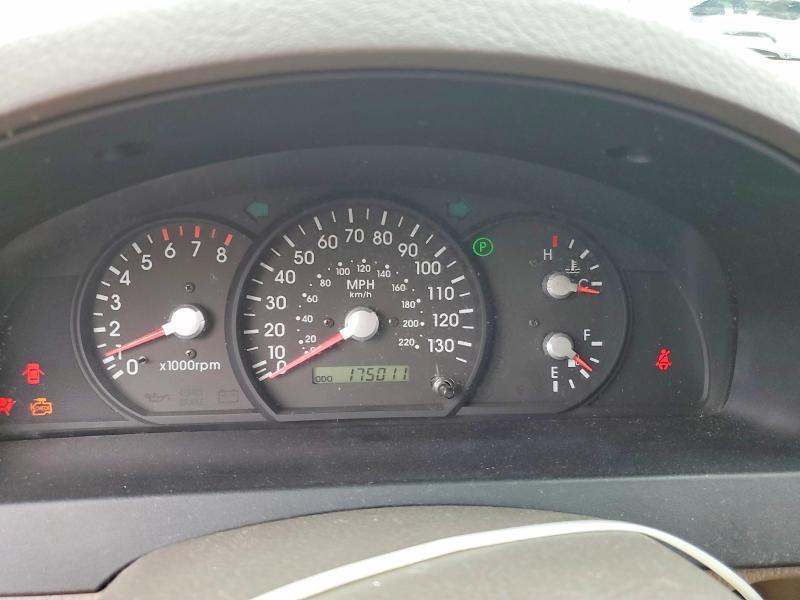 2004 Kia Sorento VIN KNDJD733945233438 COPART salvage auction — MINOR DENT/SCRATCHES, Al - Cert Of Title-Salvage Title, sold $500 on 2026-07-07 (photo 9)
