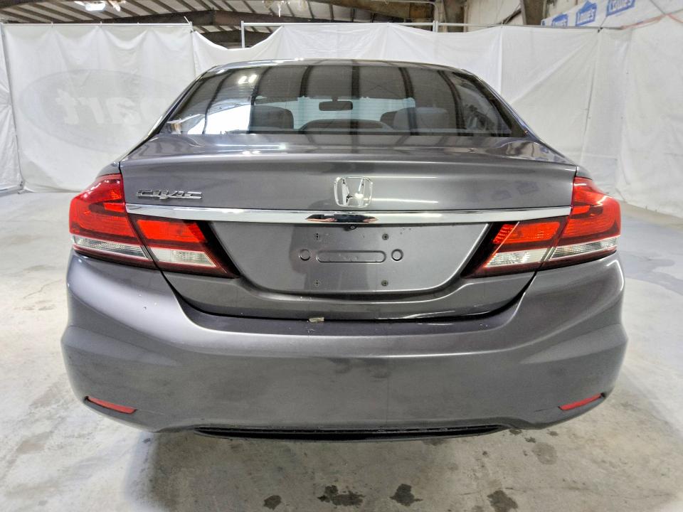 2014 Honda Civic VIN 2HGFB2F57EH545832 COPART salvage auction — MINOR DENT/SCRATCHES, TN - CERTIFICATE OF TITLE, sold $3,000 on 2026-07-09 (photo 6)