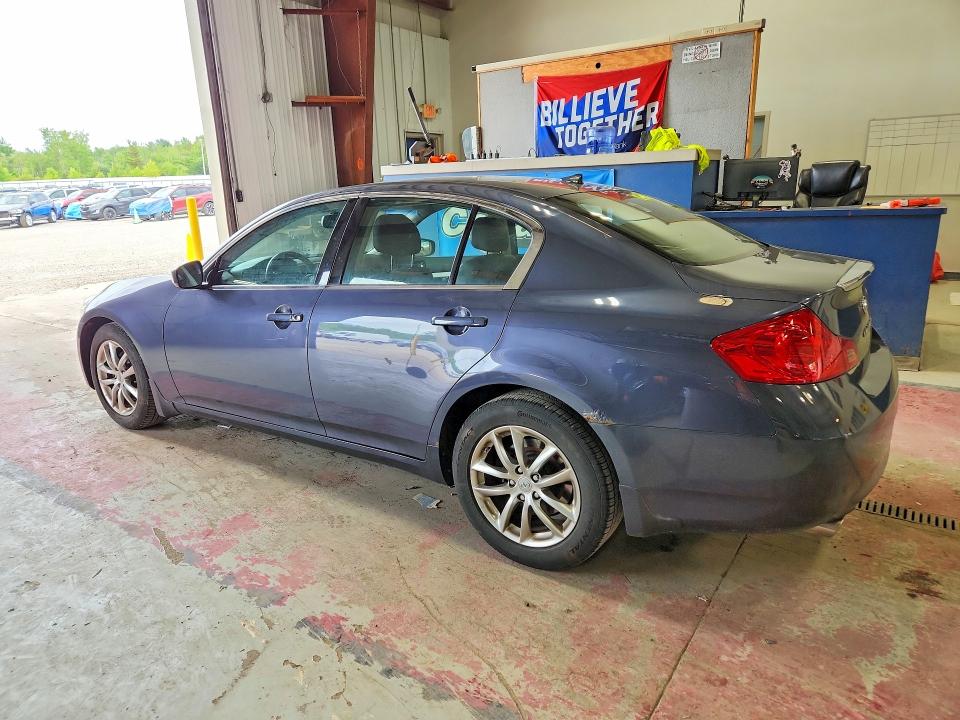 2009 Infiniti G37 VIN JNKCV61F59M364097 COPART salvage auction — FRONT END, Ny - Mv-907A Salvage Certificate, sold $425 on 2026-07-06 (photo 2)