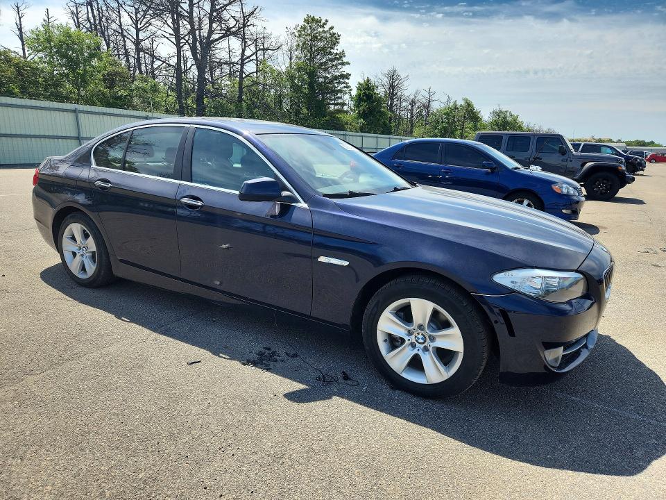 2013 BMW 5er VIN WBAXH5C54DD109603 COPART salvage auction — FRONT END, Ny - Mv-907A Salvage Certificate, sold $1,250 on 2026-07-20 (photo 4)
