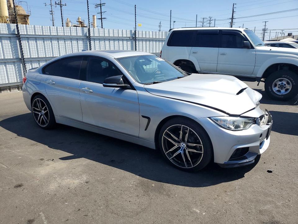 2017 BMW 4er VIN WBA4F7C32HG789461 COPART salvage auction — FRONT END, CA - SALVAGE CERTIFICATE, sold $3,000 on 2026-07-27 (photo 4)