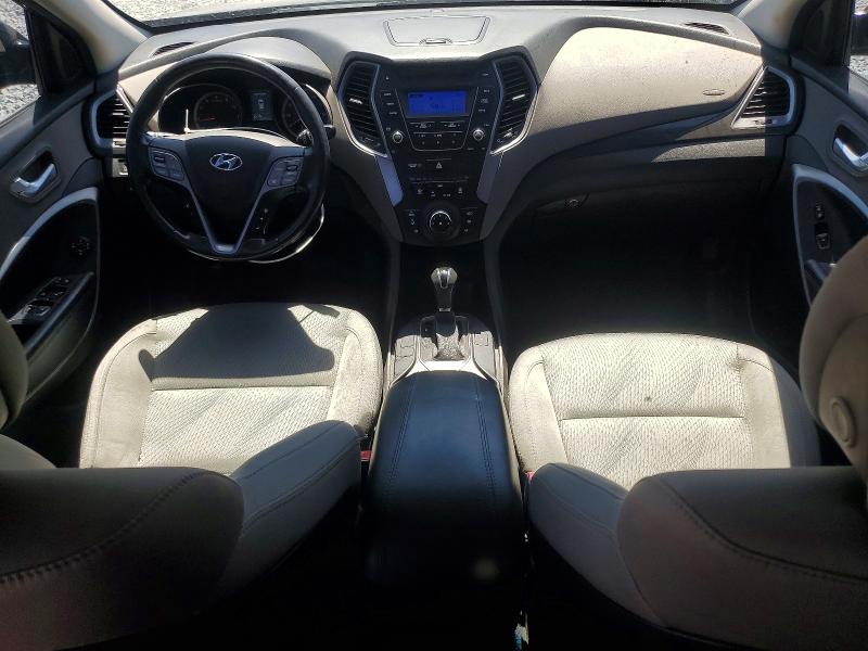 2013 Hyundai Santa fe VIN 5XYZU3LB6DG043462 COPART salvage auction — FRONT END, Nv - Salvage Title, sold $2,100 on 2026-07-20 (photo 8)