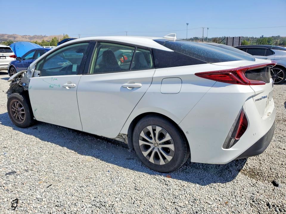 2021 Toyota Prius VIN JTDKAMFPXM3172655 COPART salvage auction — FRONT END, Ca - Salvage Certificate, sold $8,200 on 2026-07-22 (photo 2)