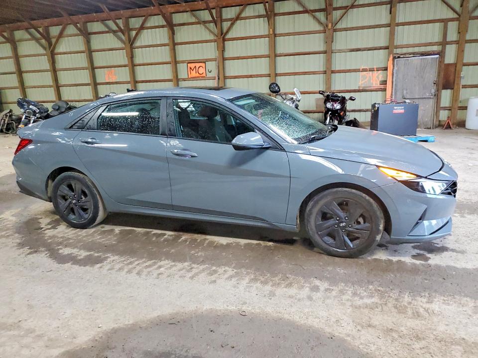 2022 Hyundai Elantra VIN KMHLM4AG7NU256426 COPART salvage auction — FRONT END, ON - PERMIT SALVAGE, sold $7,300 on 2026-07-14 (photo 4)