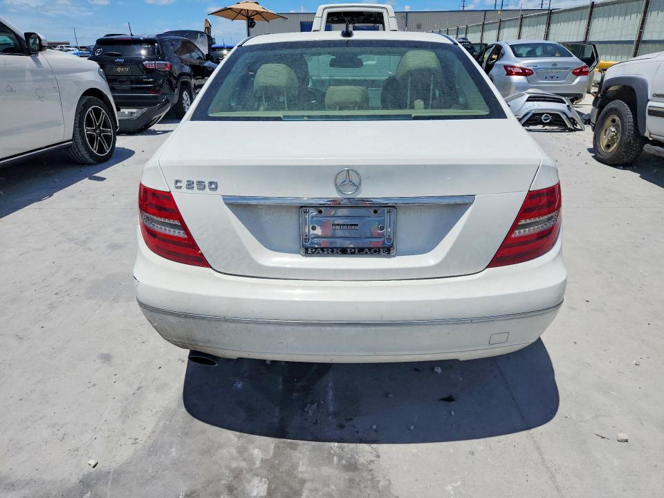 2013 Mercedes-benz C-klasse VIN WDDGF4HB4DA783145 COPART salvage auction — FRONT END, Tx - Certificate Of Title, sold $575 on 2026-07-18 (photo 6)