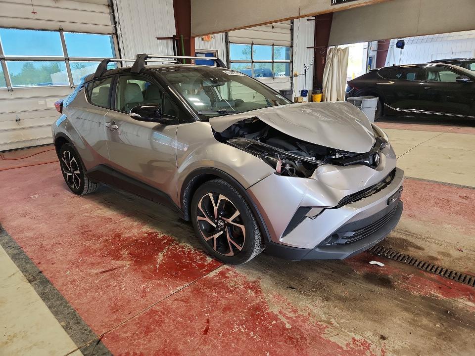 2019 Toyota C-hr VIN JTNKHMBX7K1021584 COPART salvage auction — FRONT END, Ny - Mv-907A Salvage Certificate, sold $4,600 on 2026-07-13 (photo 4)