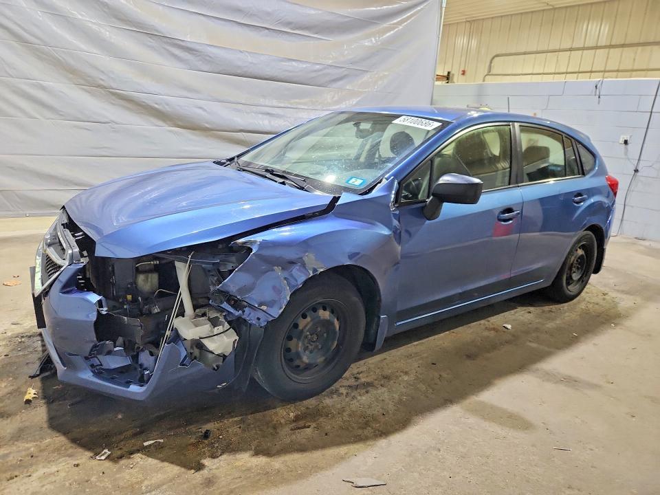 2016 Subaru Impreza VIN JF1GPAA6XG8218094 COPART salvage auction — FRONT END, Nh - Cert Of Title-Salvage, sold $90 on 2026-07-28 (photo 1)