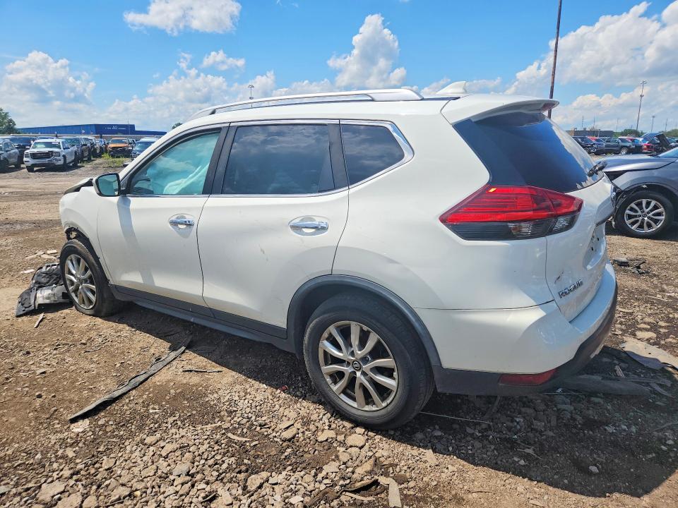2017 Nissan Rogue VIN JN8AT2MT8HW142301 COPART salvage auction — FRONT END, Mi - Certificate Of Title, sold $300 on 2026-07-14 (photo 2)