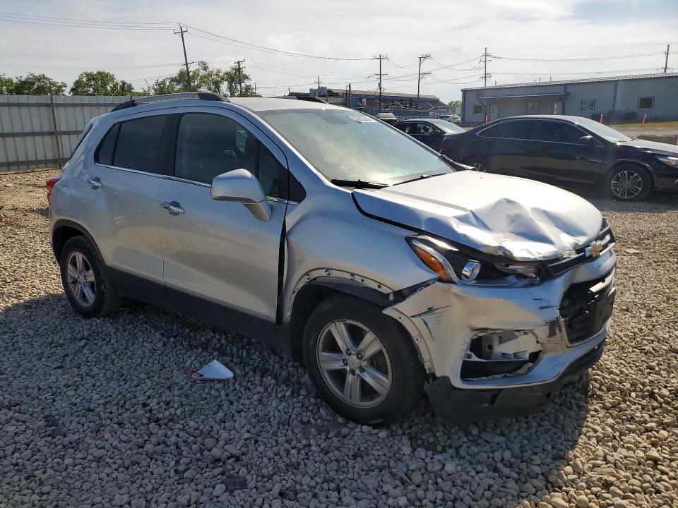 2017 Chevrolet Trax VIN KL7CJLSB1HB093652 COPART salvage auction — FRONT END, Il - Salvage Certificate, sold $1,750 on 2026-07-31 (photo 4)
