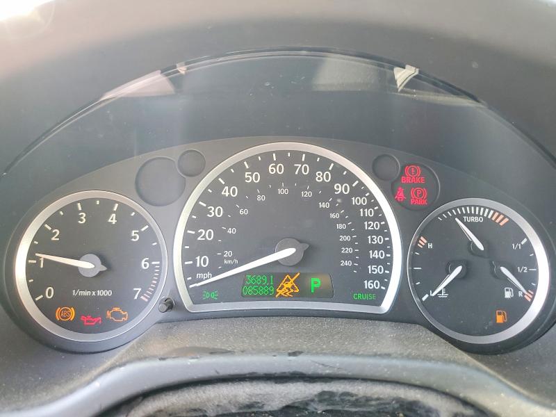 2004 Saab 9-3 VIN YS3FD79Y146010323 COPART salvage auction — FRONT END, Ga - Cert Of Title-Rebuilt Salvage, sold $425 on 2026-07-24 (photo 9)
