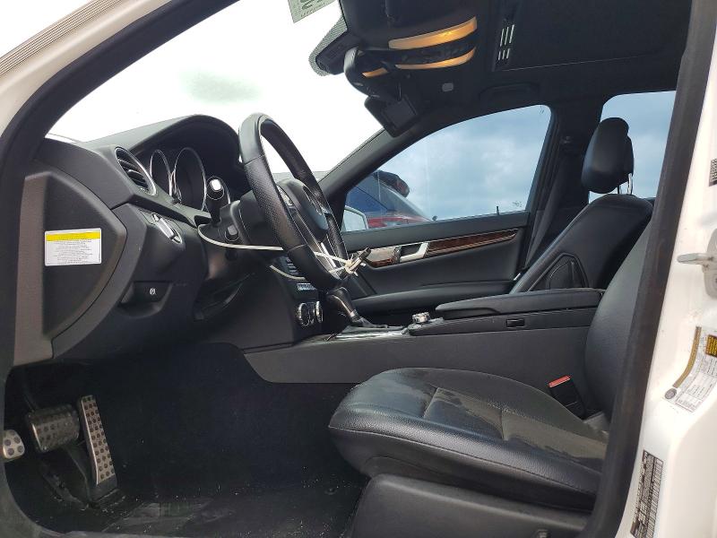 2014 Mercedes-benz C-klasse VIN WDDGF4HB0ER313195 COPART salvage auction — FRONT END, Tx - Salvage Vehicle Title, sold $975 on 2026-07-23 (photo 7)