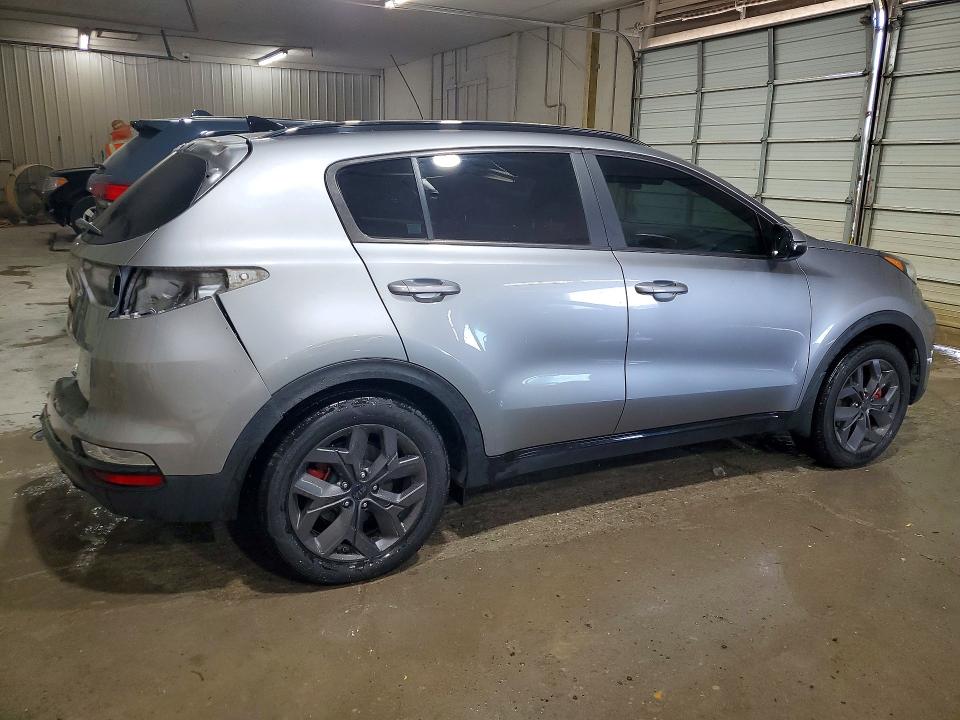2021 Kia VIN KNDP63AC0M7935653 COPART salvage auction — REAR END, Tn - Salvage Certificate, sold $175 on 2026-07-21 (photo 3)