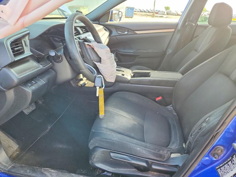 2020 Honda Civic VIN SHHFK7H34LU414902 COPART salvage auction — FRONT END, Ca - Salvage Certificate, sold $3,550 on 2026-07-06 (photo 7)