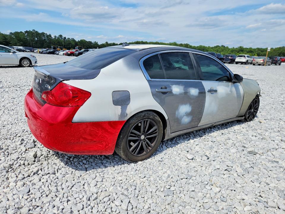 2012 Infiniti G37 VIN JN1CV6AP6CM628089 COPART salvage auction — FRONT END, GA - CERT OF TITLE-SALVAGE (P), sold $275 on 2026-07-23 (photo 3)